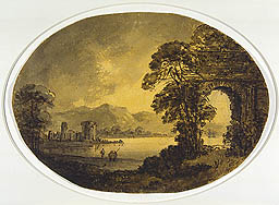 William Gilpin - Oval from Ideal Scenery